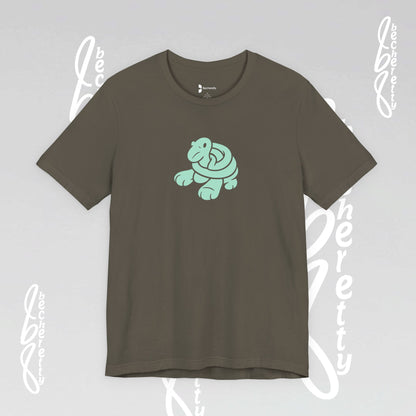 Turtle Tee - Inspired by a child's plasticine sculpture - Becheretty brings his work to life, supporting Autism Awareness and also highlighting his creativity.