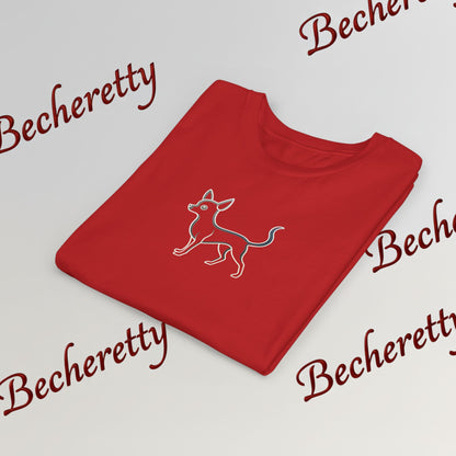 Youth T'Shirt - Graphic Chihuahua - Minimalist Art Becheretty