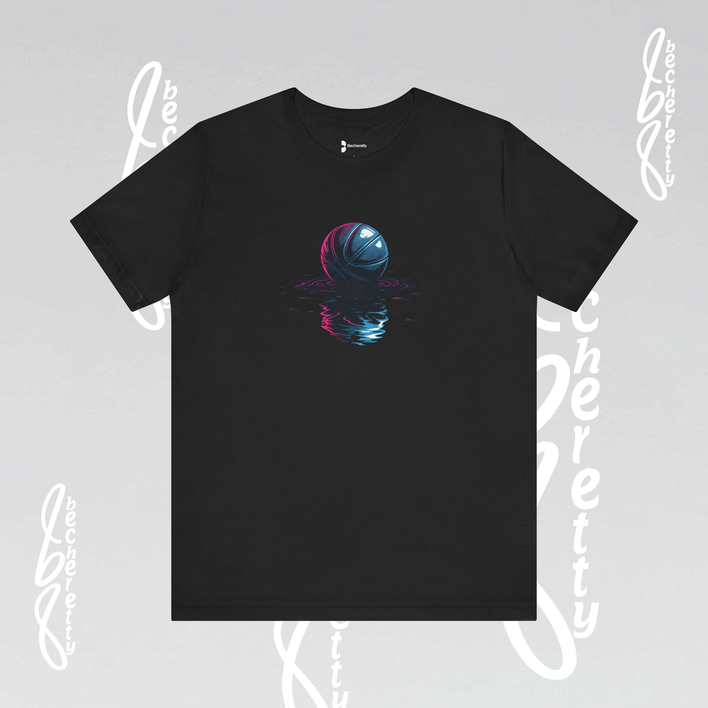 Basketball T-Shirt - Art Graphic Becheretty - Perfect gift for Basketball Lovers - Casual Wear