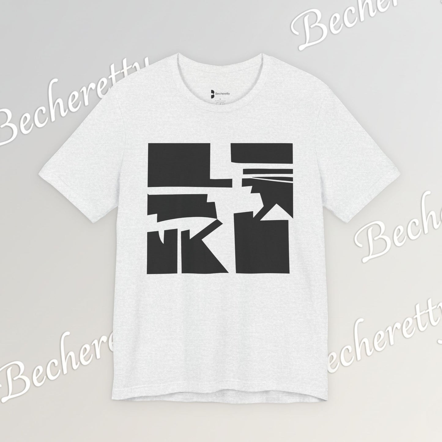 Abstract Graphic Art T-Shirt - Becheretty - Casual Wear - Gift for Art Lovers - Modern Artwork Apparel