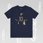 Soccer T-Shirt Number 10 Unisex - Graphic Becheretty - Game Day - Casual wear - Gift for Soccer Lovers