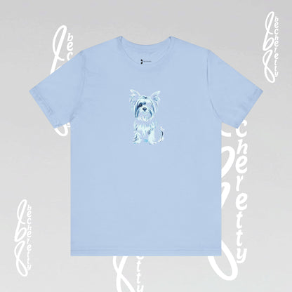 Yorkie Graphic T'Shirt Becheretty - Perfect gift for Pets Lovers - Casual Wear