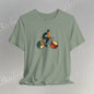Modern Minimalist Bike Graphic Tee - Becheretty - Artistic Everyday wear, Unique gift