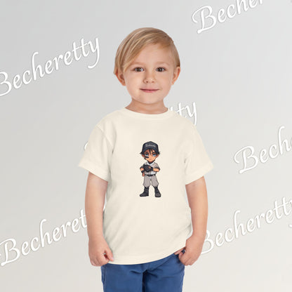 Toddler T-Shirt - Baseball Graphic Becheretty - Day Game, birthday gift - Day game & Casual wear