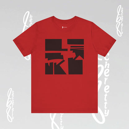 Abstract Graphic Art T-Shirt - Becheretty - Casual Wear - Gift for Art Lovers - Modern Artwork Apparel