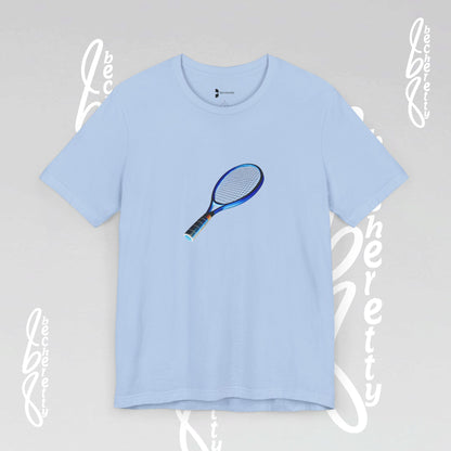 Vintage Tennis Racket - Graphic T'Shirt Becheretty - Tennis Enthusiasts - Casual Wear