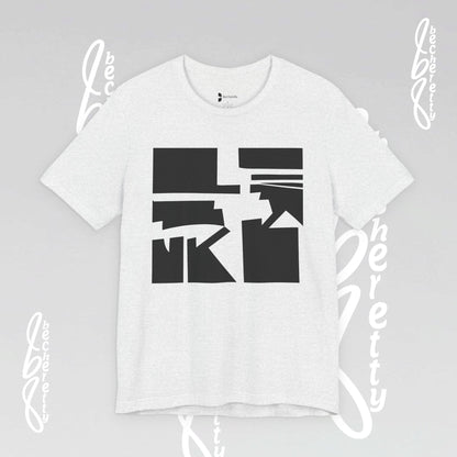 Abstract Graphic Art T-Shirt - Becheretty - Casual Wear - Gift for Art Lovers - Modern Artwork Apparel