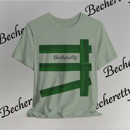 Artistic Tee - Graphic Becheretty - Stylish, Casual wear - Relevant for art enthusiasts