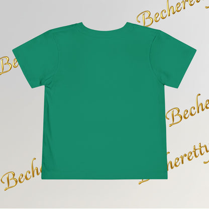 Toddler Tee Smiley Watercolor Art Graphic Minimalist Becheretty - Happy Face Kids T-Shirt