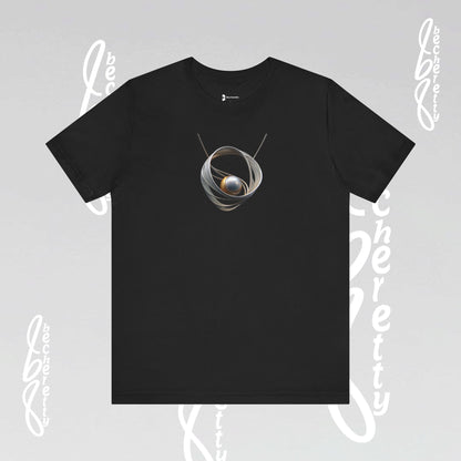 Modern Design "Necklace" Graphic T-Shirt Becheretty - Trendy Outfits, Casual Wear - Gift for Art Lovers - Unique Style