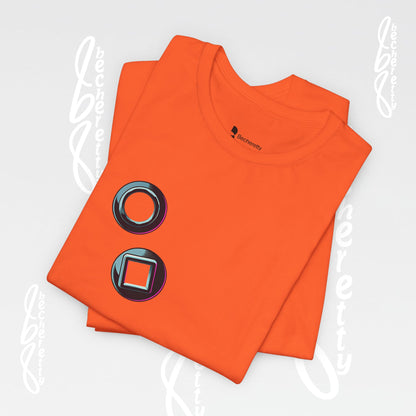 Graphic T-Shirt short sleeve, Unisex - Becheretty Minimalist Design - Casual Wear