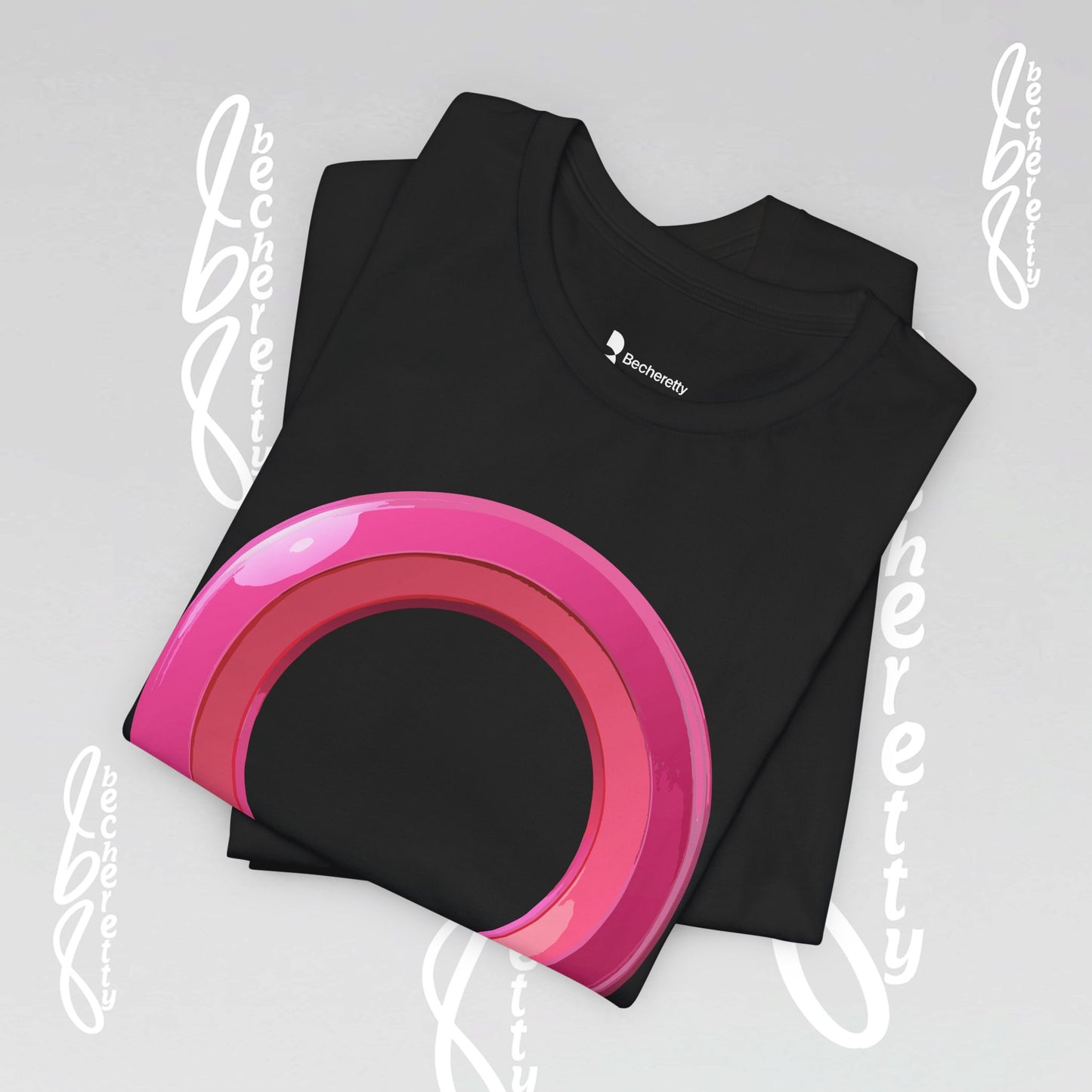 Beach Day - Pink Ring - Becheretty Design - Casual Wear, Gift for Friends, Everyday Style, Summer Fashion