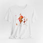 "Gilded Strangers" Graphic T-Shirt Becheretty - A Journey Through an Abstract World of Mythic Beings