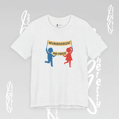 Neurodivergent Pride Tee, Empowerment Shirt, Neurodiversity Gift, Inclusive Apparel, Celebratory Top