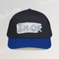 Baseball Cap "I'M OK" Minimal Art Graphic Becheretty - Style is Yours