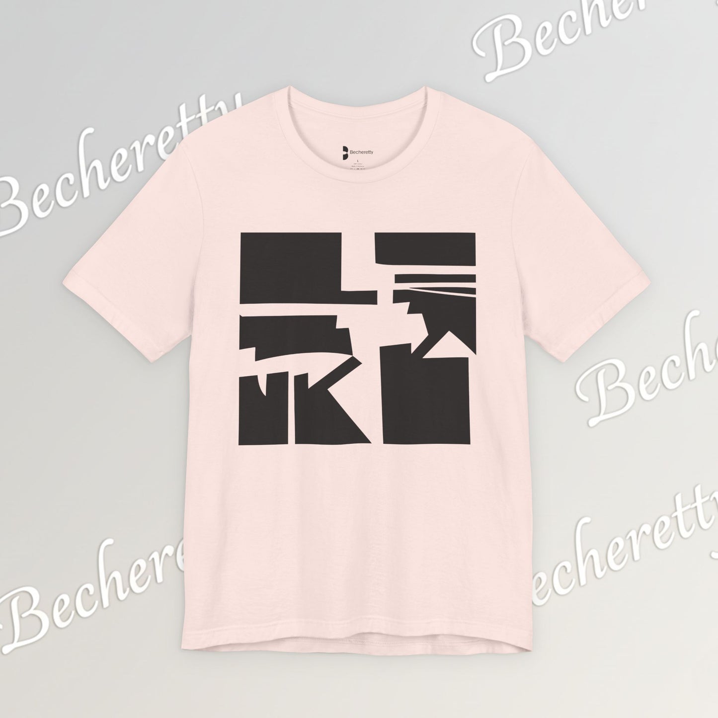 Abstract Graphic Art T-Shirt - Becheretty - Casual Wear - Gift for Art Lovers - Modern Artwork Apparel