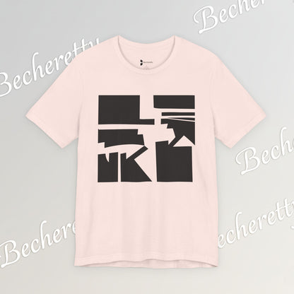 Abstract Graphic Art T-Shirt - Becheretty - Casual Wear - Gift for Art Lovers - Modern Artwork Apparel