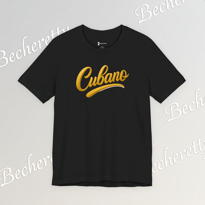 Graphic Tee "Cubano" Minimalist Art Graphic Becheretty - T-shirt that expresses confidence - Casual Wear