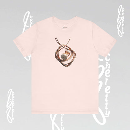 Art Lovers - Necklace t-Shirt Becheretty Casual Wear,  Everyday Fashion - Unique Style, Graphic T-Shirt
