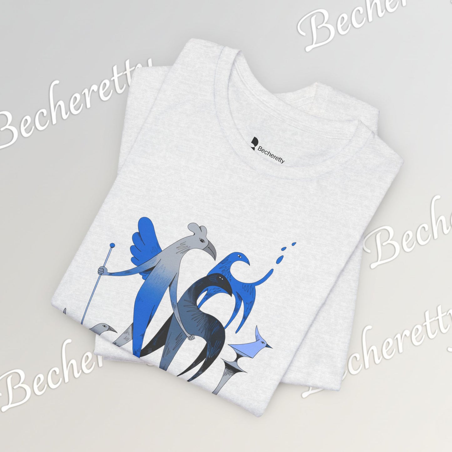 Graphic Tee Becheretty "Avian Dream" A tailored fit that provides a sleek, polished appearance for any occasion.