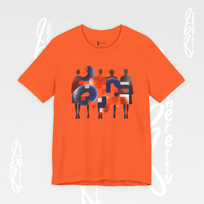 Abstract Graphic Tee Becheretty - Wear the Art - Become Part of the Composition