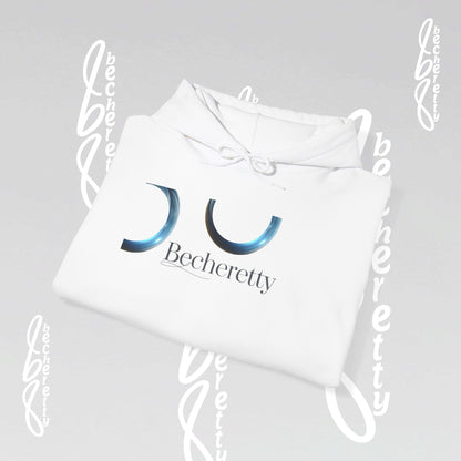 Graphic Hooded - Minimalist Design Becheretty - Broken Vector Line - Unisex