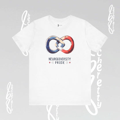 Neurodiversity Pride Tee - Graphic Art Becheretty - Summer, Casual T-Shirt