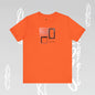 Minimalist Graphic Becheretty T-Shirt - Pixel Void Line - Modern Design for Art lovers - Casual Wear