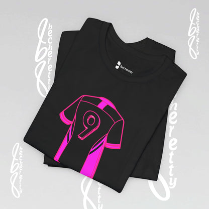Soccer T-Shirt Number 9 - Unisex - Graphic Becheretty - Perfect Gift for Soccer Lovers - Casual Wear