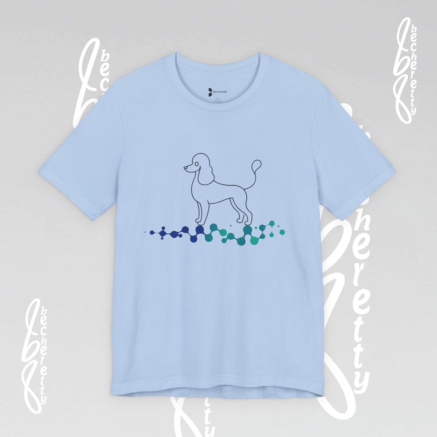 French Poodle T-Shirt Unisex - Becheretty - Casual Wear - Perfect Gift for Poodle's owners