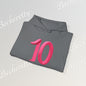 The "Perfect 10" Signature Hoodie - Art Minimalist Becheretty - Perfect balance between soft aesthetics and high-impact style.