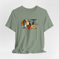 Abstract Harmony Tee Becheretty - Casual Wear, Gift for Friends, Everyday Comfort, Unique Artwork