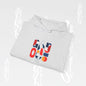 Luminous Silhouette Hoodie - Bauhaus-inspired geometric shapes - Art Graphic Minimalist Becheretty