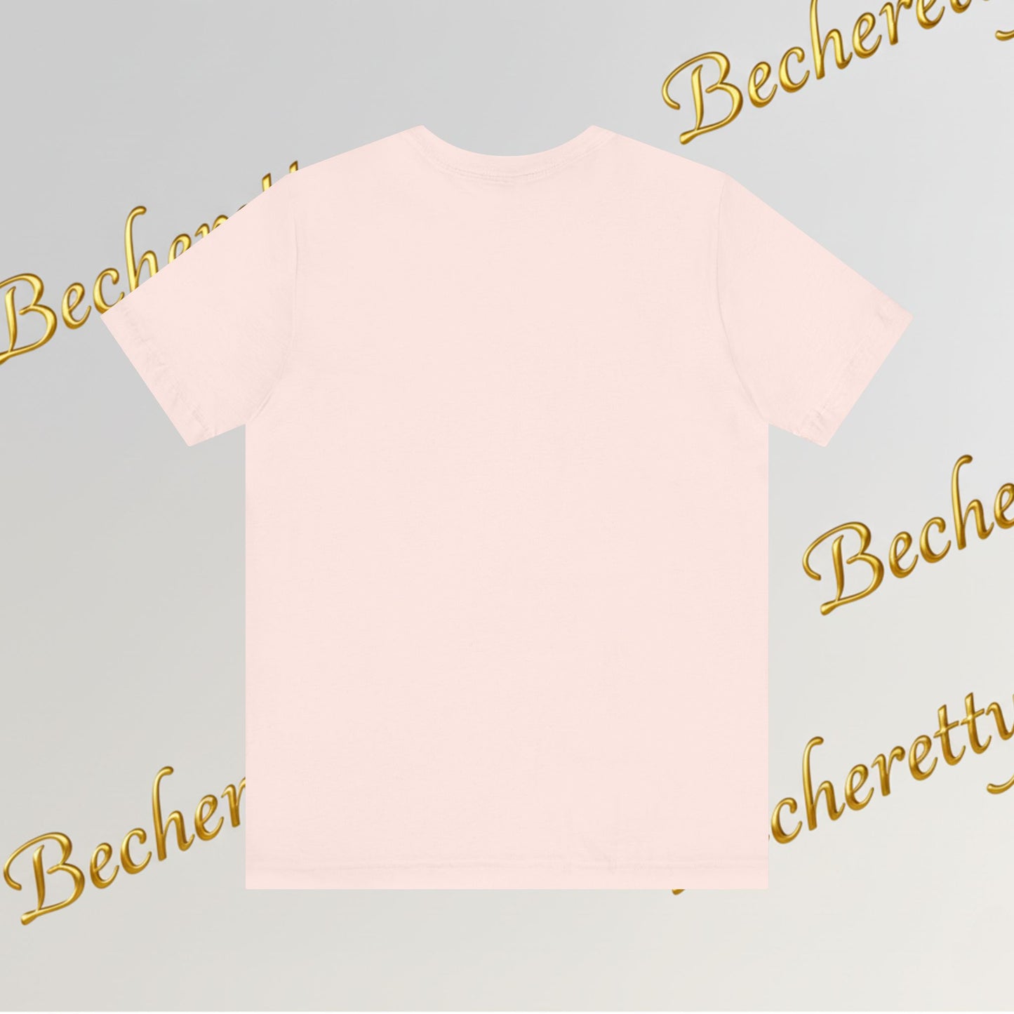 Stylish Minimalist Art Design Becheretty - Trendy short sleeve T-Shirt - Casual Wear - Gift for Him
