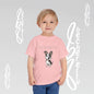 Toddler T-Shirt - Cheerful Winking Frenchie Doggy - Great choice for birthdays, playdates, and everyday wear.