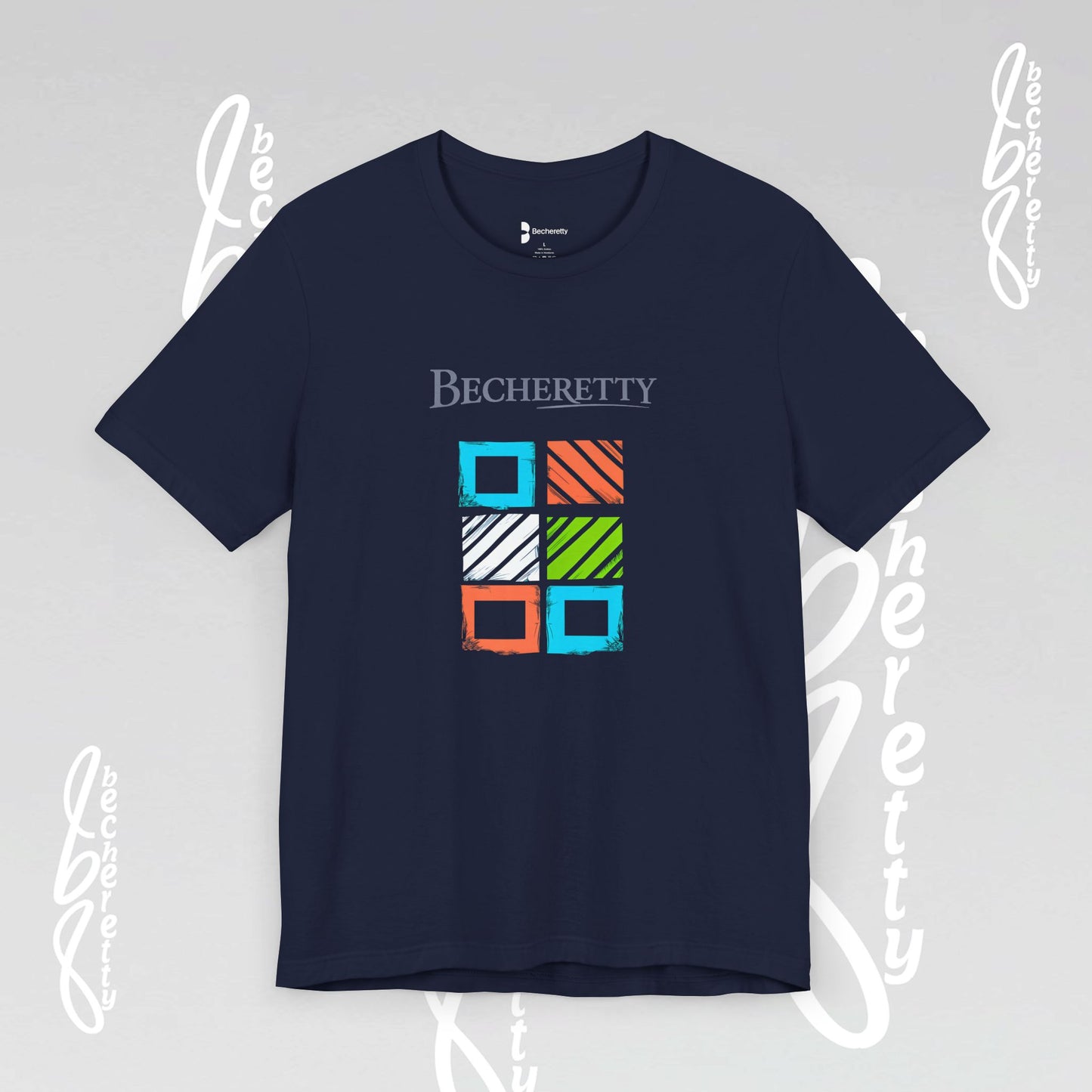 Colorful Becheretty Graphic Unisex T'shirt - Fashion style - Casual Wear