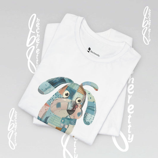 Dog Lovers Tee "Frenchie" Art Graphic Becheretty - Special gift for French Bulldog owners - Casual Wear