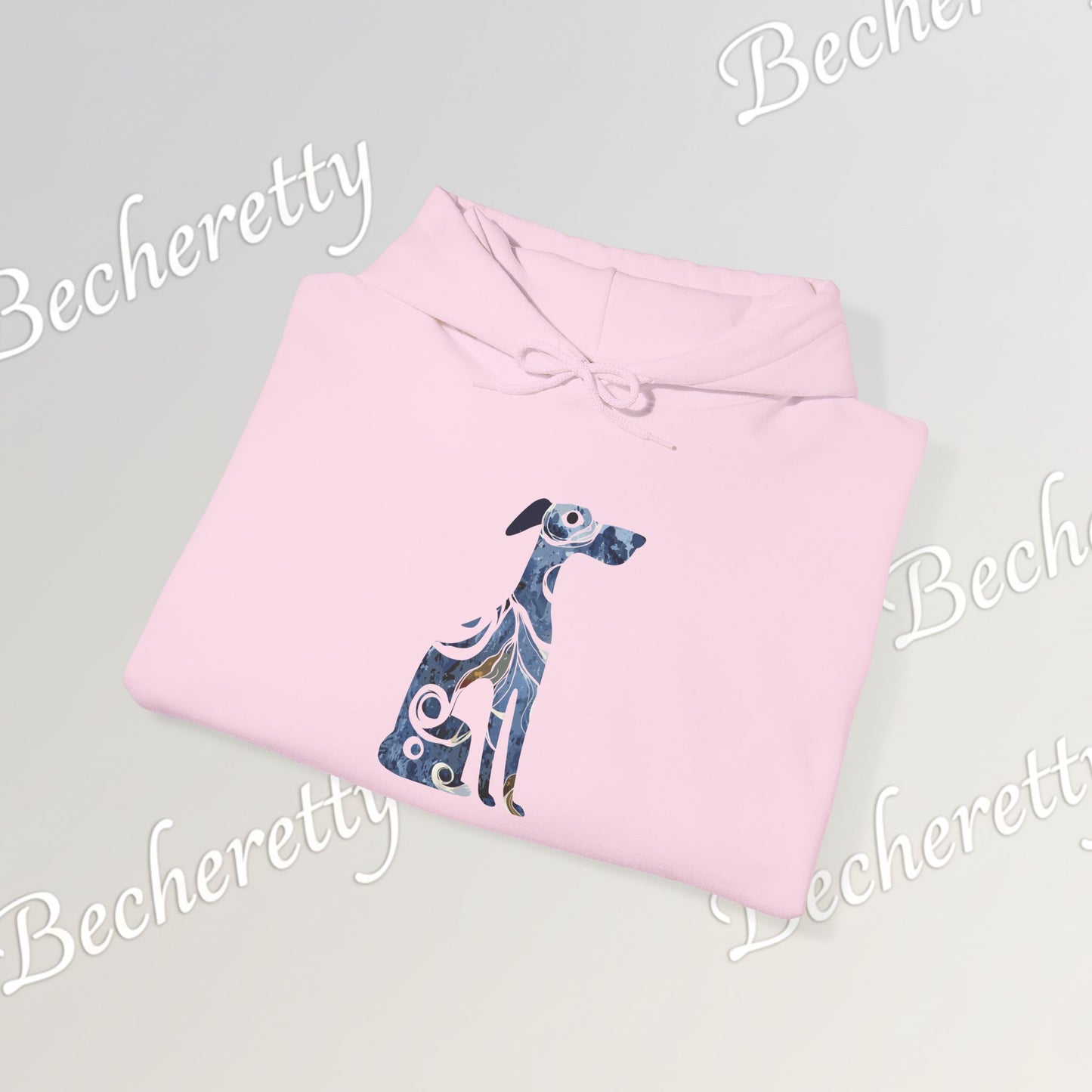 Artistic Dog Silhouette Hoodie - Graphic Becheretty - Perfect gift for dog lovers