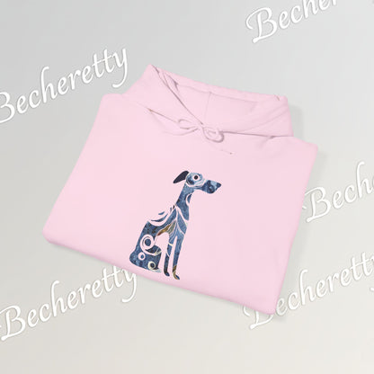 Artistic Dog Silhouette Hoodie - Graphic Becheretty - Perfect gift for dog lovers