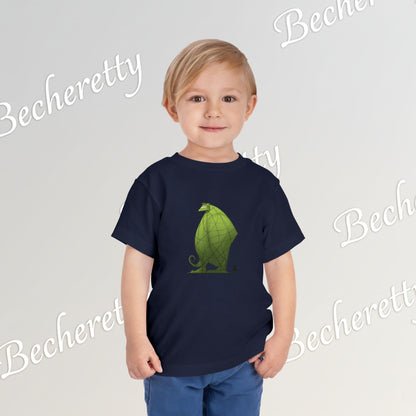 Gentle Giant & Tiny Friend Toddler Graphic Tee - Art Minimalist Becheretty