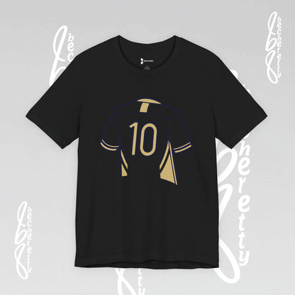 Soccer T-Shirt Number 10 Unisex - Graphic Becheretty - Game Day - Casual wear - Gift for Soccer Lovers