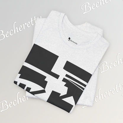 Abstract Graphic Art T-Shirt - Becheretty - Casual Wear - Gift for Art Lovers - Modern Artwork Apparel