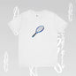 Vintage Tennis Racket - Graphic T'Shirt Becheretty - Tennis Enthusiasts - Casual Wear