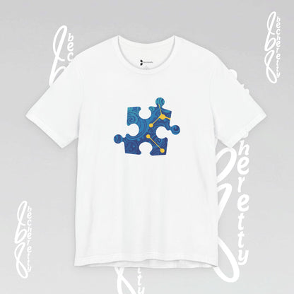 Support Autism awareness Puzzle Graphic Becheretty - Dress for a difference, casual wear