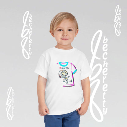Toddler T-Shirt - Fun & Playful Robot Graphic Becheretty - Surprise your friends with this unique design