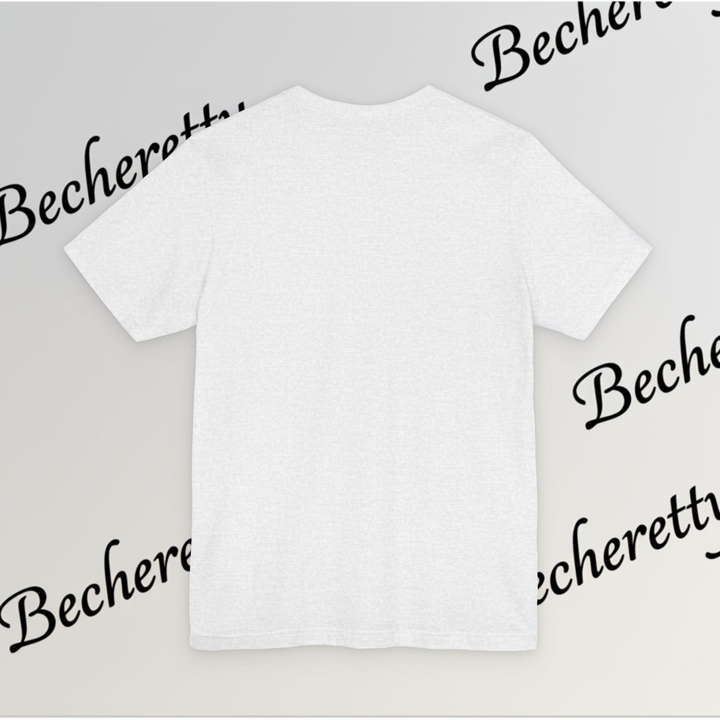 Graphic T-Shirt "Reflection Board"  Art Minimalist Becheretty - Funny Motivational Reminder Tee