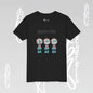 Youth T-Shirt short sleeve  "Three Funny Kid Robots" Graphic Becheretty - Original gift for birthdays