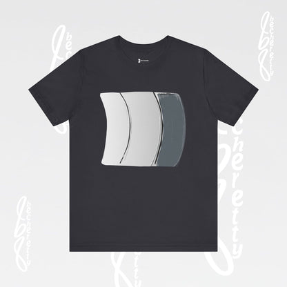Modern Minimalist Becheretty design - Unisex Tee - Stylish Graphic - Summer - Casual Wear