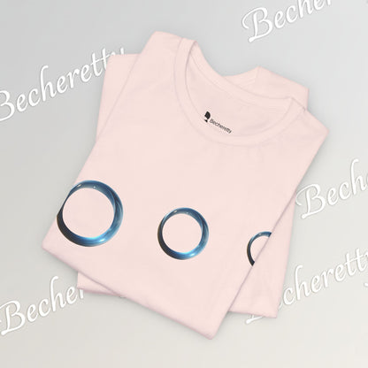 Moon Phase Tee — Minimal Lunar Circle T-Shirt - Art Graphic Becheretty - Everyday outfit