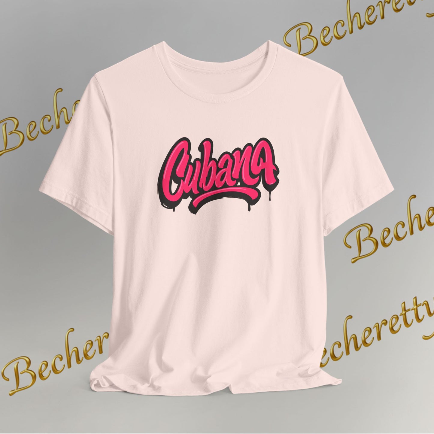 Graphic Tee "Cubana" Art Minimalist Becheretty - T-shirt that expresses confidence - Casual Wear